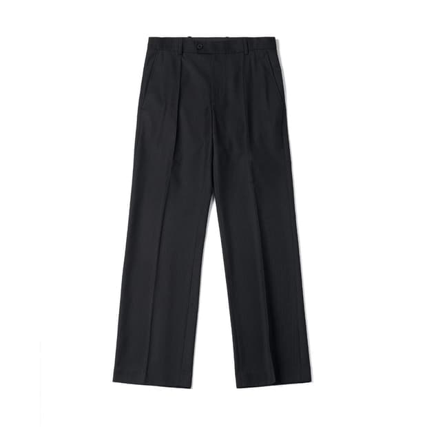 Htae Mods Black Stripe Trousers