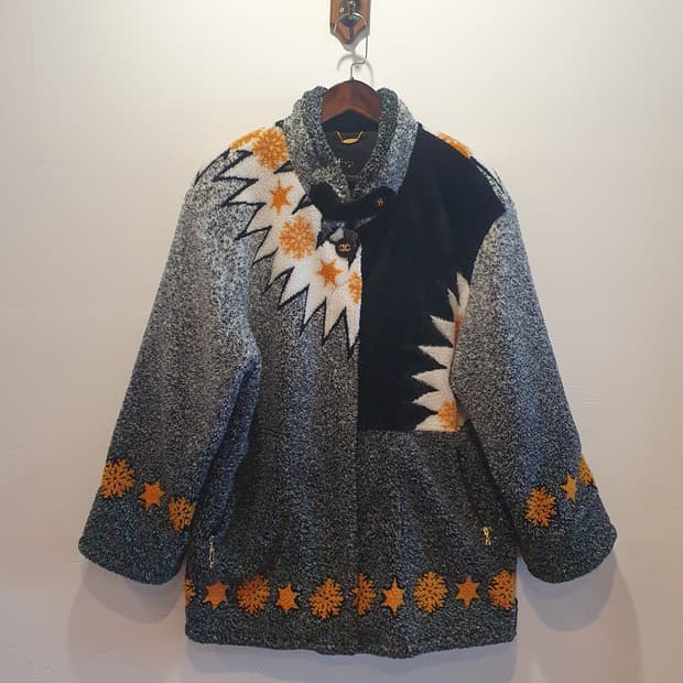 빈티지 플리스 자켓 Franca V Paolani