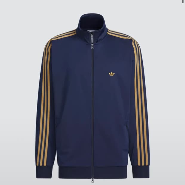 아디다스 져지 BB트랙탑 네이비:오렌지