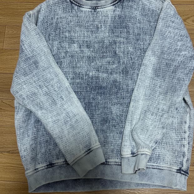 자라 워싱 맨투맨 L