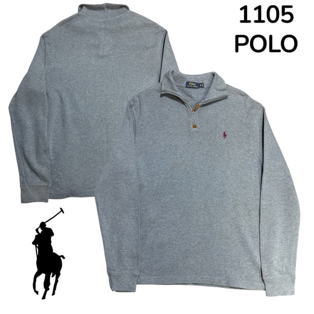 폴로 신형 레드포니 반집업 니트 카라티 맨투맨 M