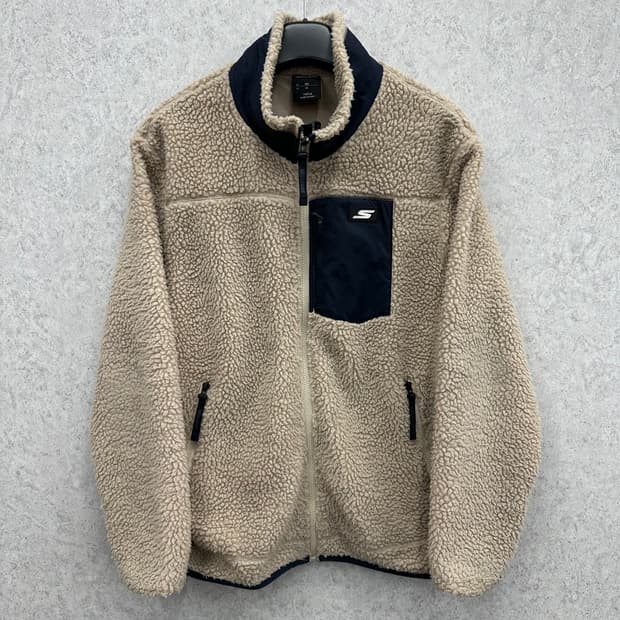 105 스케쳐스 남자 양털 뽀글이 점퍼