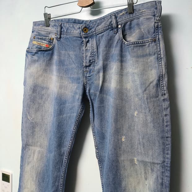 [38, Made in Italy] DIESEL 디젤 부츠컷 ZATINY