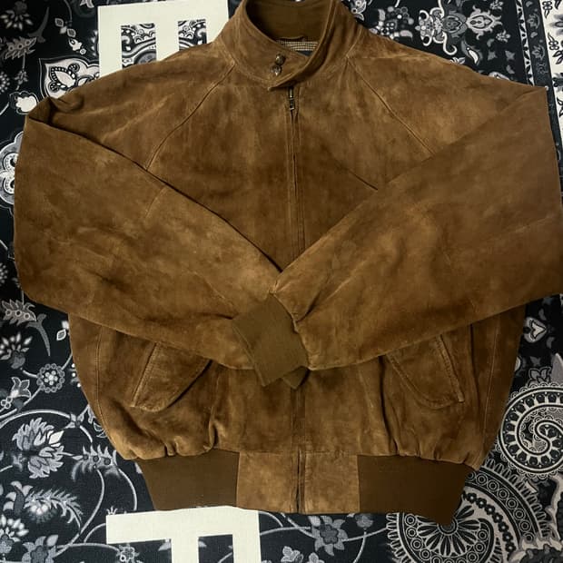 00's 폴로 스웨이드 해린턴 자켓