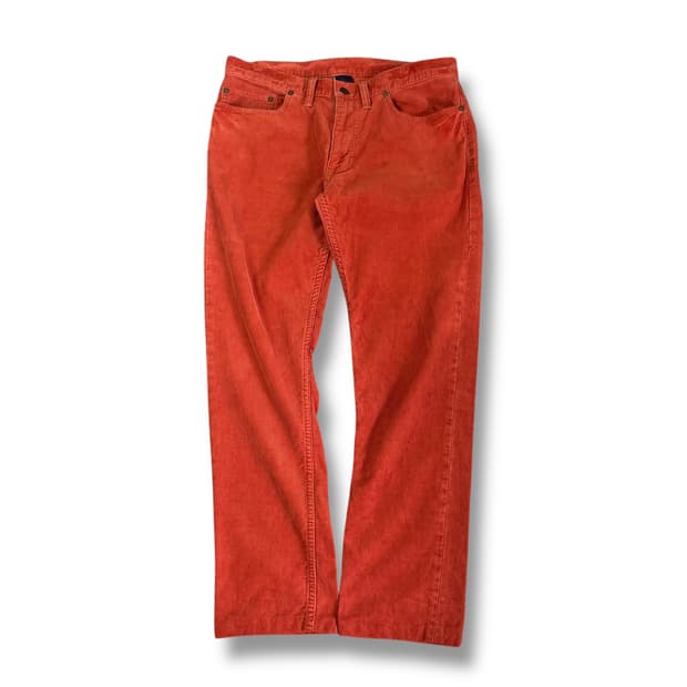 (34) 폴로 랄프로렌 딥오렌지 코듀로이 팬츠