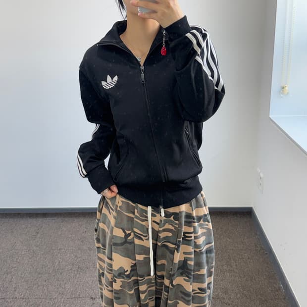 Adidas 아디다스 블랙 구파 져지