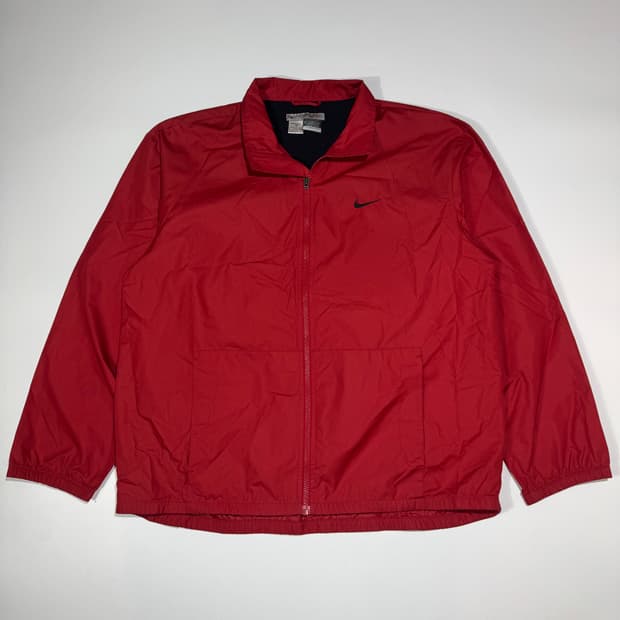 나이키 레드 스우시 윈드브레이커 자켓 
