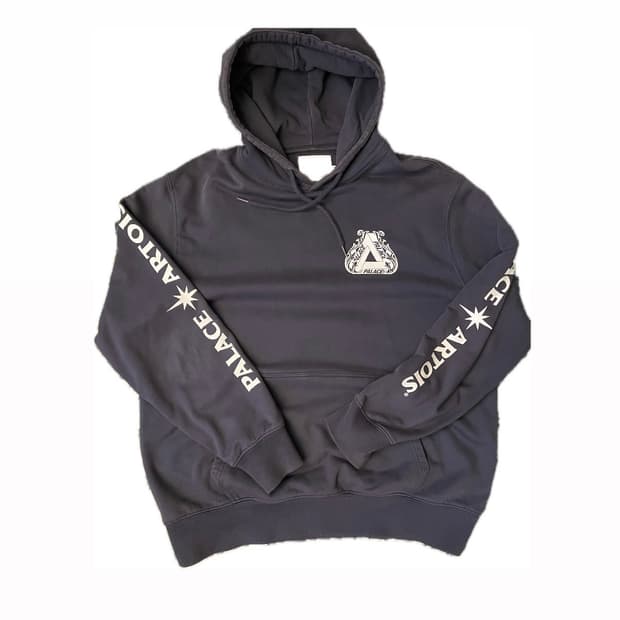 Palace stella artois hoodie (navy)