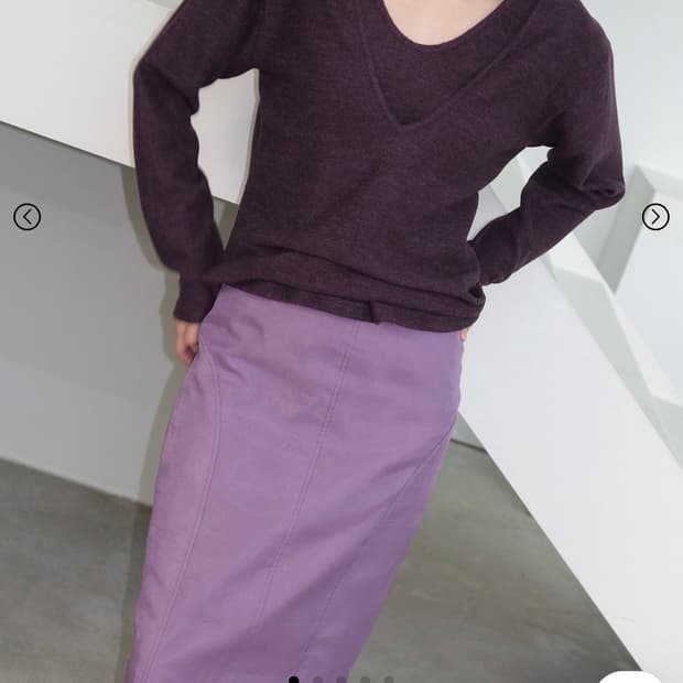 구해요~~ Hwi 3-LAYER LONG SLEEVE [PLUM]