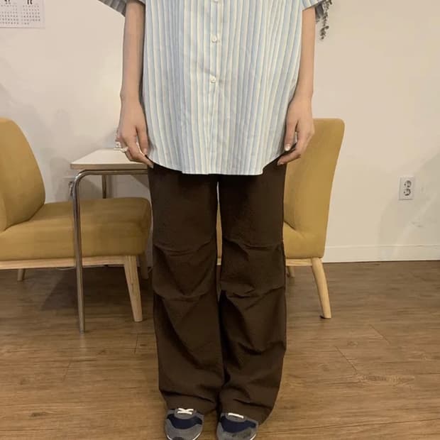 하우유 스트링 팬츠 