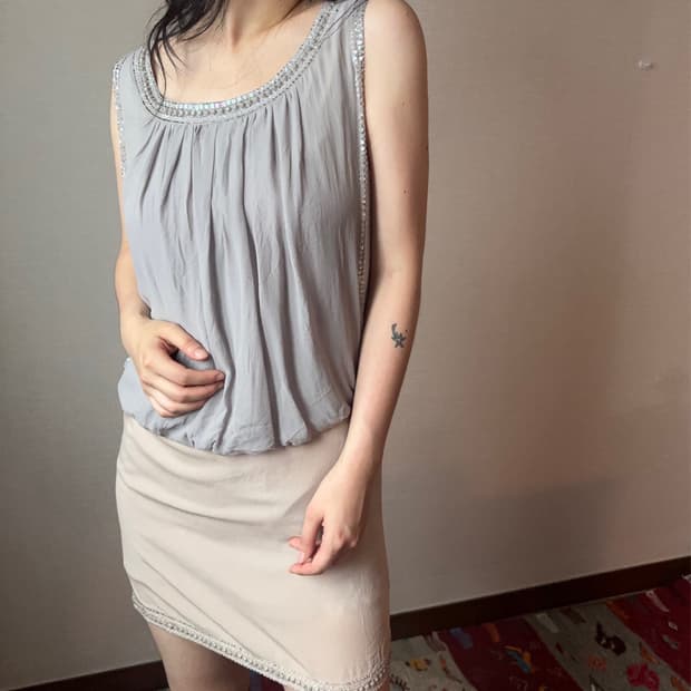 Vintage Beads Dress