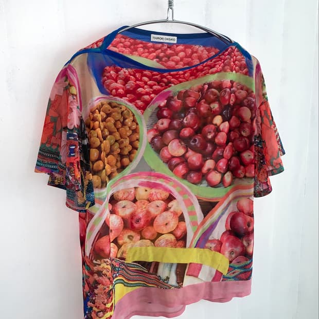 Tsumori Chisato Fruit Graphic Top