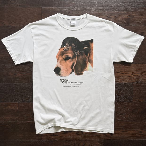 00s The humane society 빈티지 티셔츠