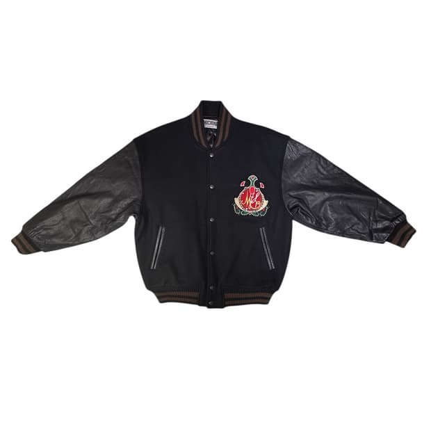 빈티지 미치코 코시노 런던 MICHIKO 바시티 스타디움 자켓 F