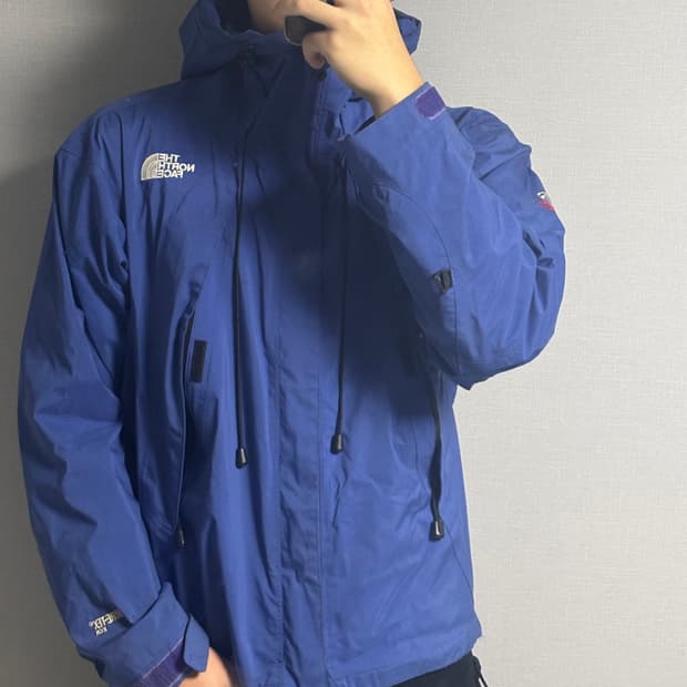 노스페이스 고어텍스 자켓 마린블루 바람막이 (100사이즈)