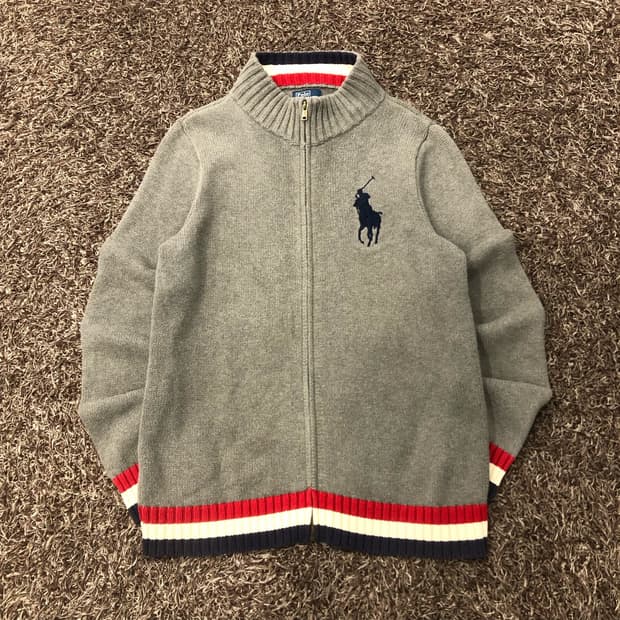 폴로 랄프로렌 빅포니 니트집업 자켓