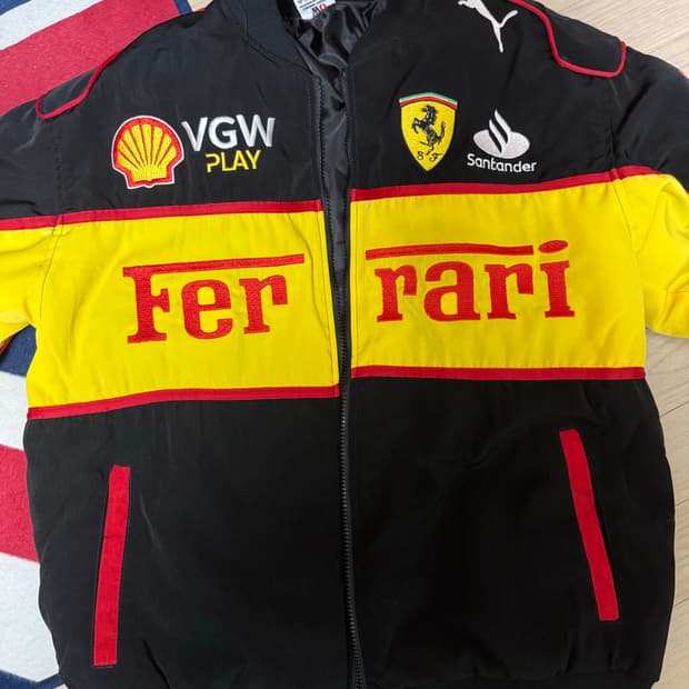 페라리 라이딩 자켓