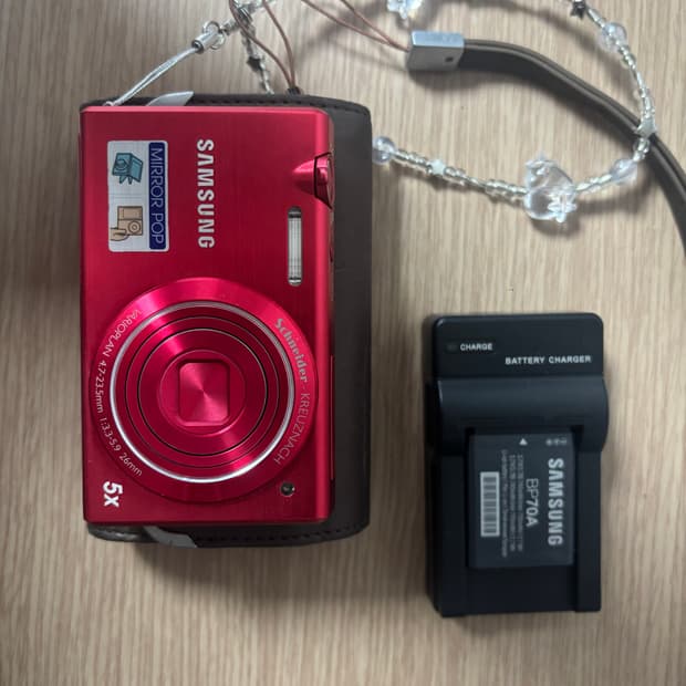 삼성 미러팝 레드 팝니다