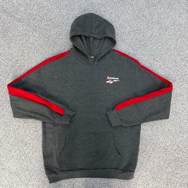 실측 리복 기모 후드티 맨투맨 0303J