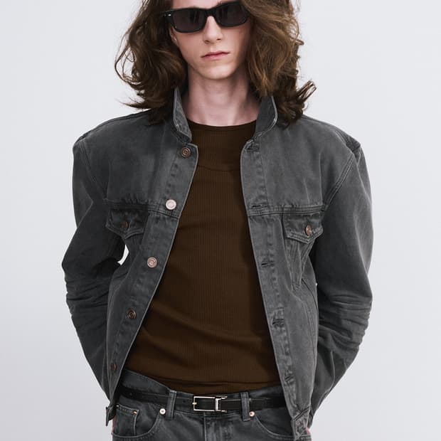 [XL] 렉토 시그니처 데님 트러커 자켓