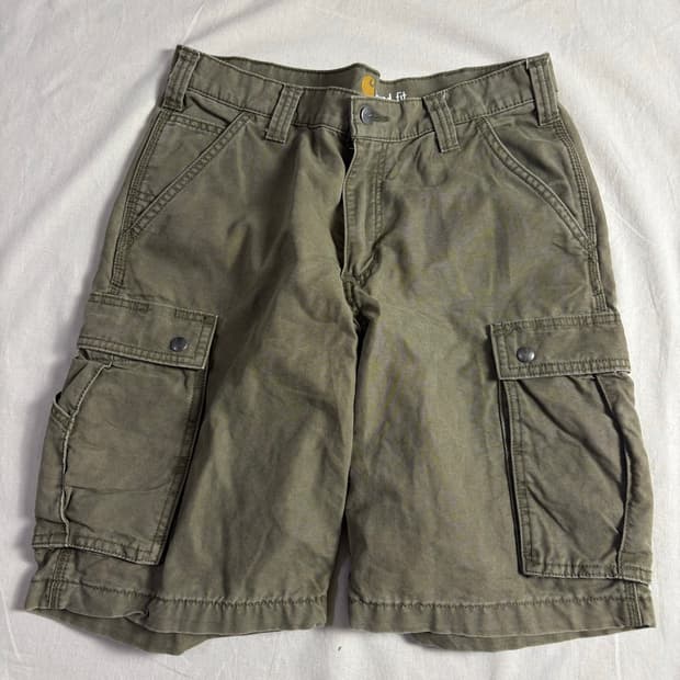 Carhartt 칼하트 카고 워크 반바지 쇼츠 34