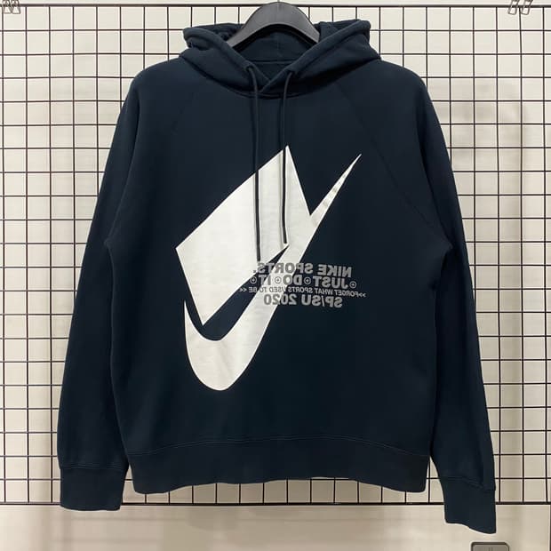 나이키 NSW 빅로고 후드 티셔츠