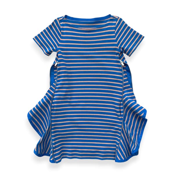 Sacai side zip detail