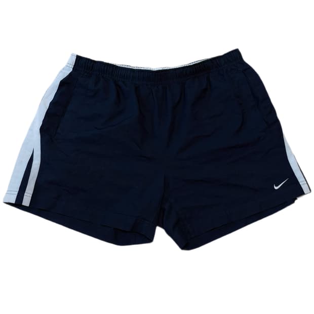 (이체시에눌) 일본 나이키 네이비 트랙 숏츠 트레이닝 반바지 
