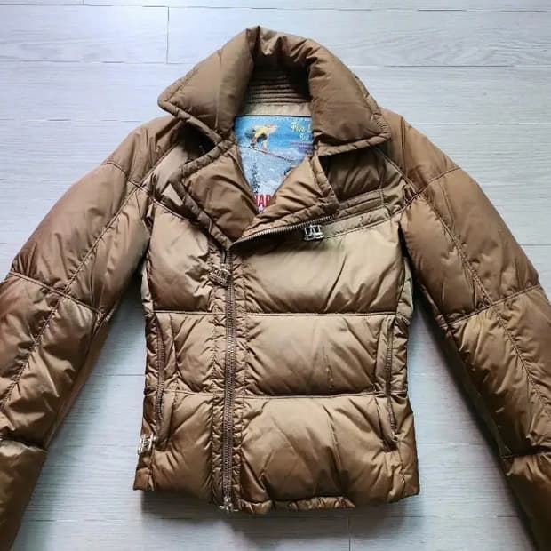 정품 디스퀘어드2 여성용 스키 패딩파카 eu40