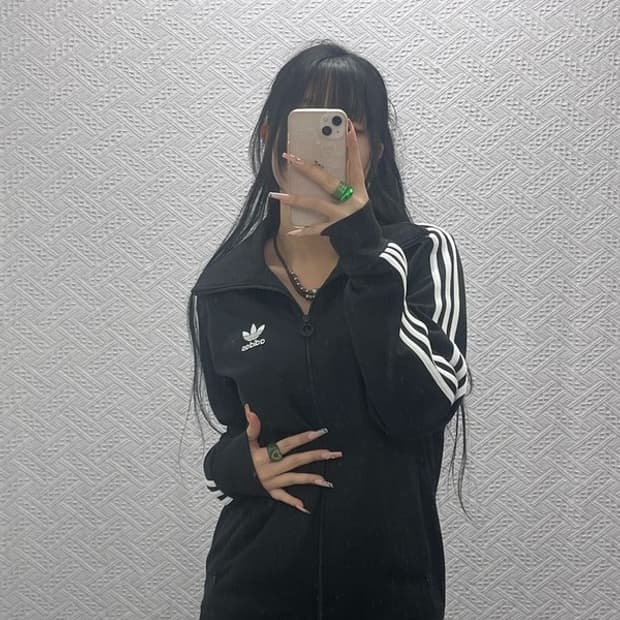 아디다스 오리지널 삼선 빈티지 유로파 져지 집업 100 C08245