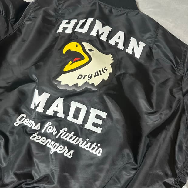 휴먼메이드  MA-1 블랙 XL