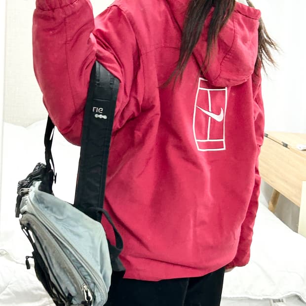 나이키 00’s 빅로고 리버시블 점퍼