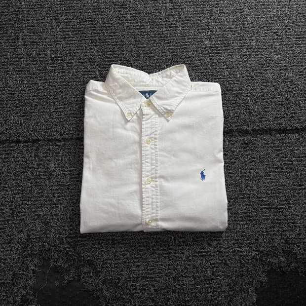폴로 랄프로렌 포니로고 버튼다운 반팔셔츠 4395