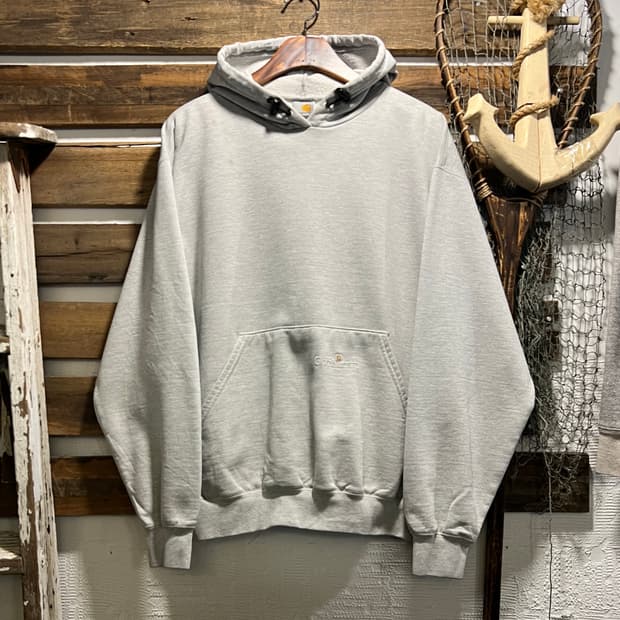 [L]칼하트 Made in USA 멜란지 후드 티셔츠