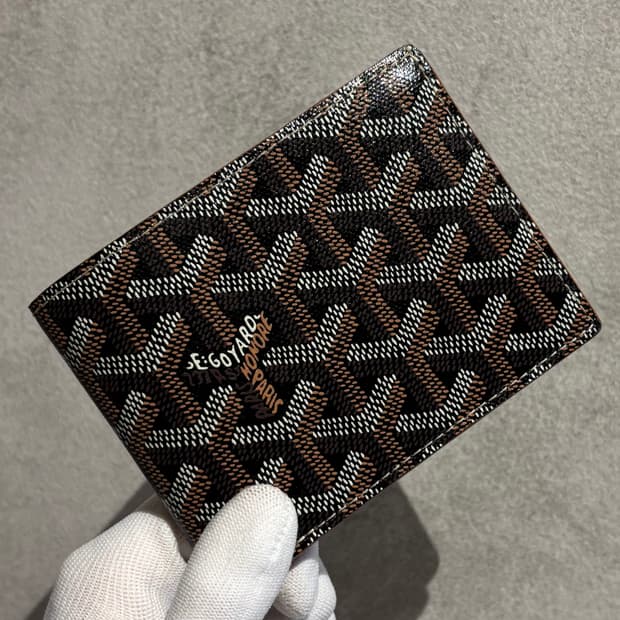 S OS사이즈 고야드 빅투와르 반지갑 블랙텐 (풀구성)