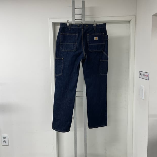 칼하트 데님 더블니 팬츠 34X32