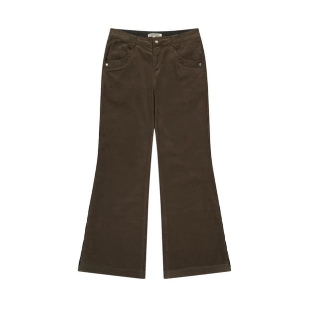 코이세이오 리프컷 코듀로이 팬츠 브라운