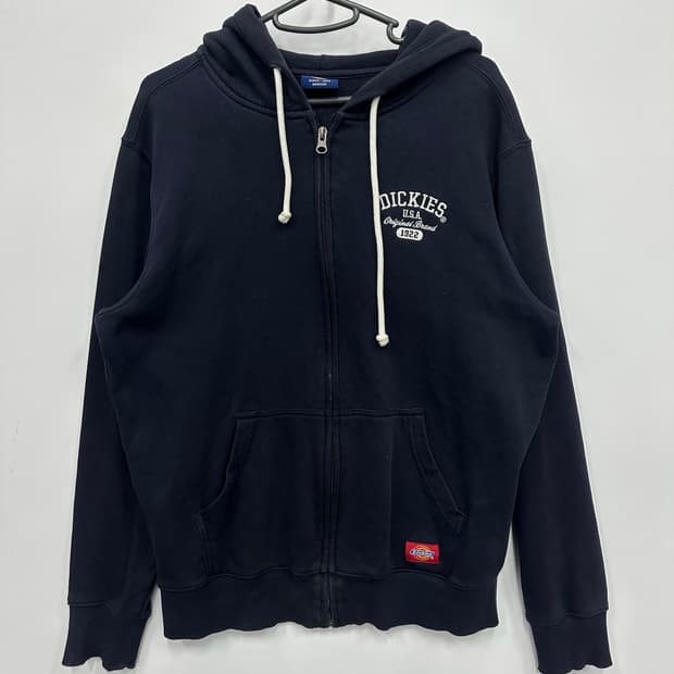 디키즈 네이비 후드집업 