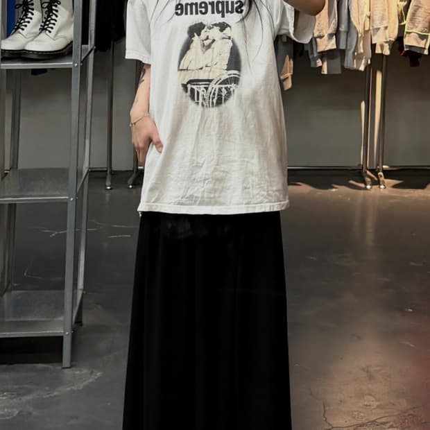 슈프림 키스 그래픽 화이트 반팔 A3815