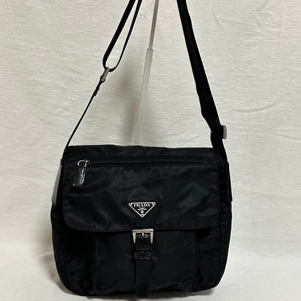 (컨디션 최상)정품 프라다 포코노 나일론 주우재백 크로스백 메신저백 숄더