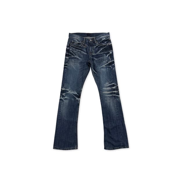 언노운 빈티지 부츠컷 팬츠 (로우라이즈)