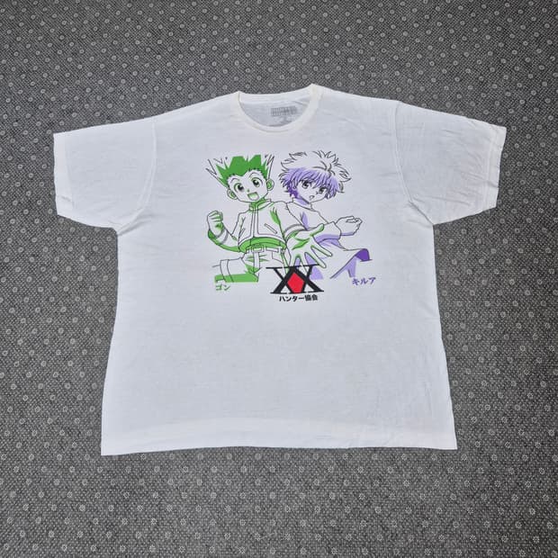 [XL] 헌터x헌터 오피셜 티셔츠 -206