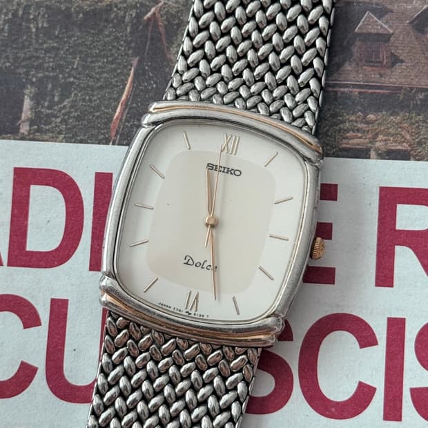 Seiko 세이코 쿼츠 Dolce 스퀘어 1988