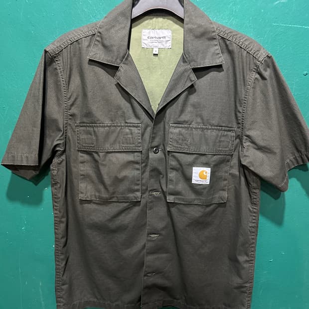 칼하트wip 립스탑 반팔셔츠S