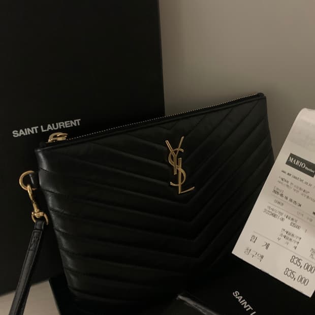 생로랑 YSL 클러치