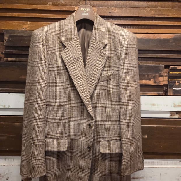 90'S 올드 발렌티노 트위드자켓