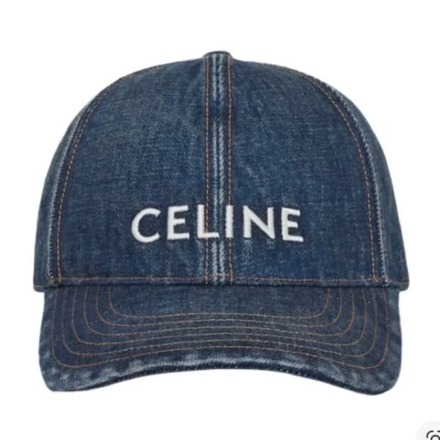 [구매](L~XL) 셀린느 데님캡 트레일워시