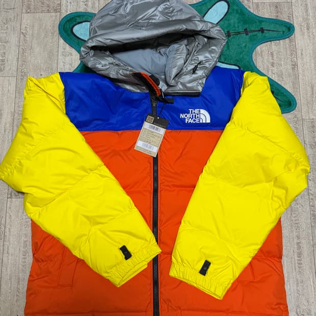 노스페이스 눕시 후디 하이브리드 다운 자켓