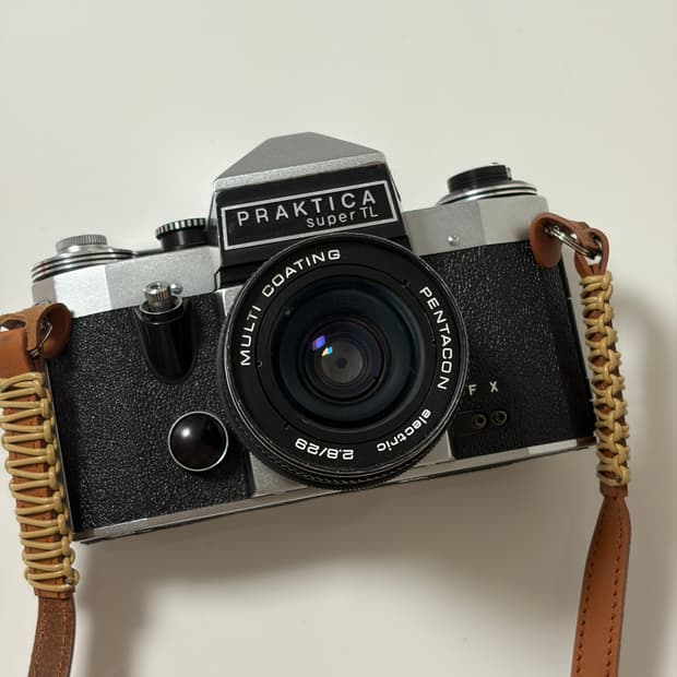 프락티카 super TL 수동필름카메라