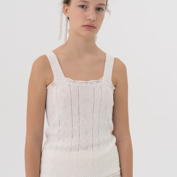 viaplain 니트 나시